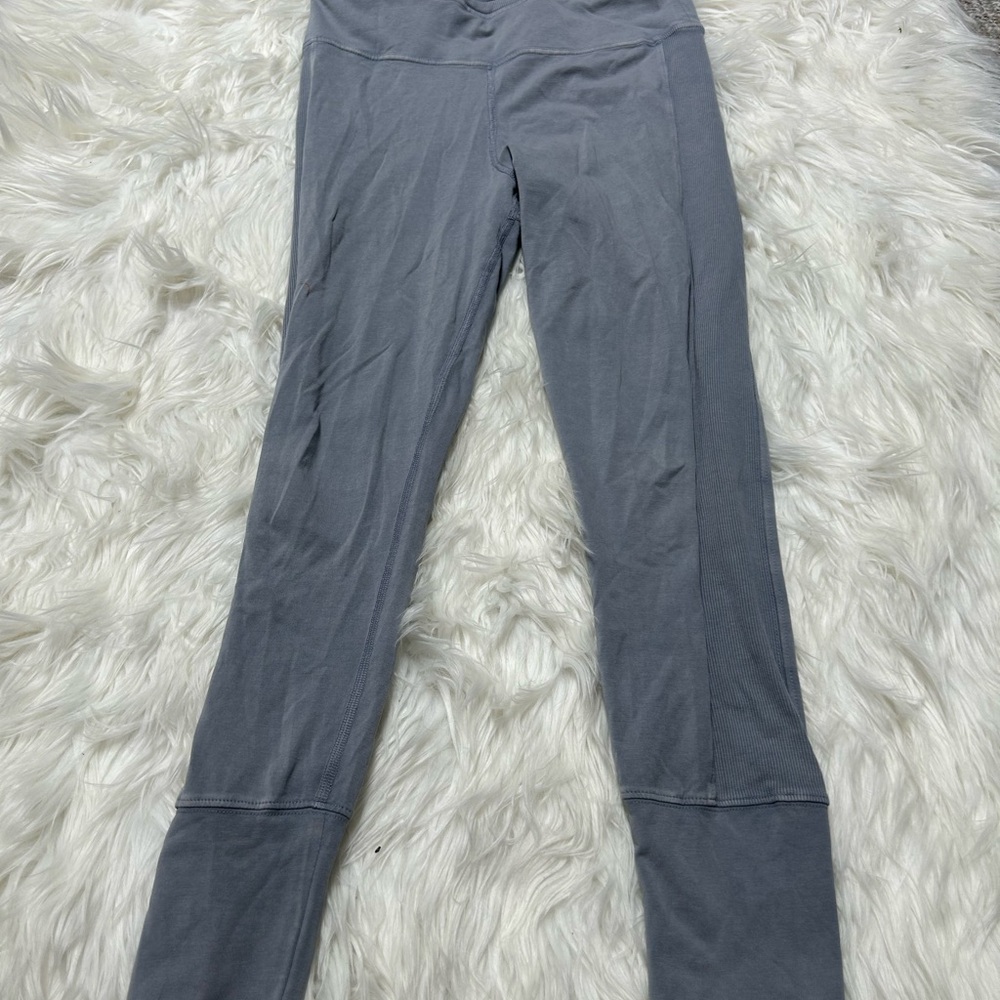 Free People Movement Gray High-Waisted Leggings